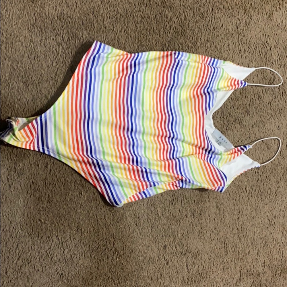 Rainbow bodysuit